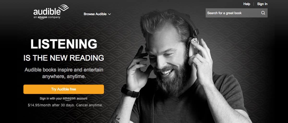 Audible influencer app marketing case study