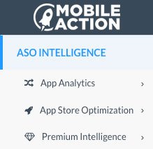 App Store Optimization Menu