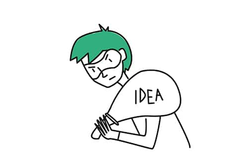 idea thief cartoon