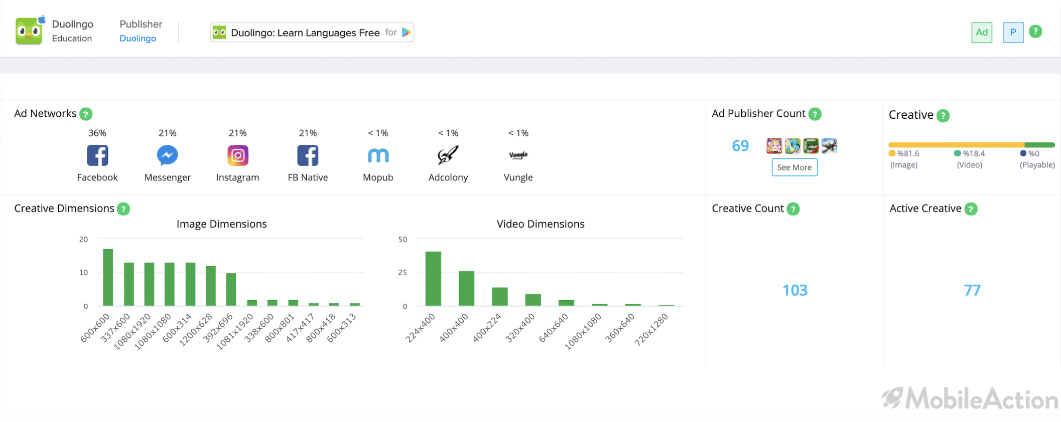 duolingo campaign analysis