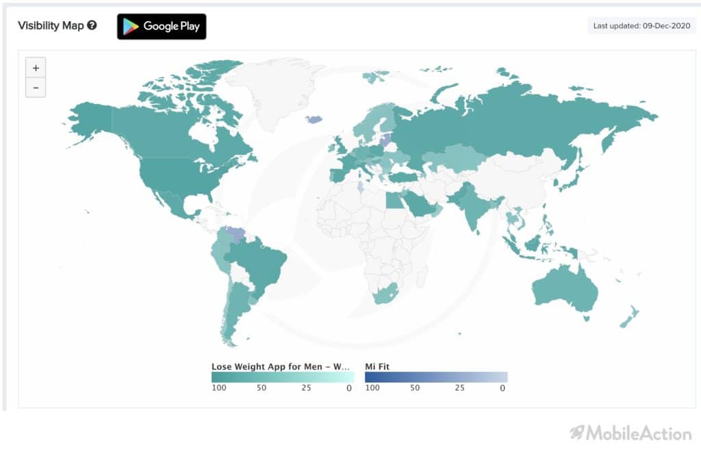 visibility play store fitness apps 2020