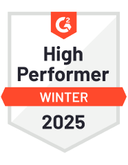 g2 high performer winter badge