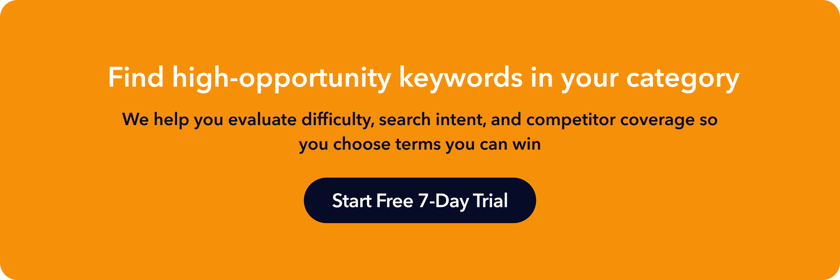 MobileAction banner for metadata keywords