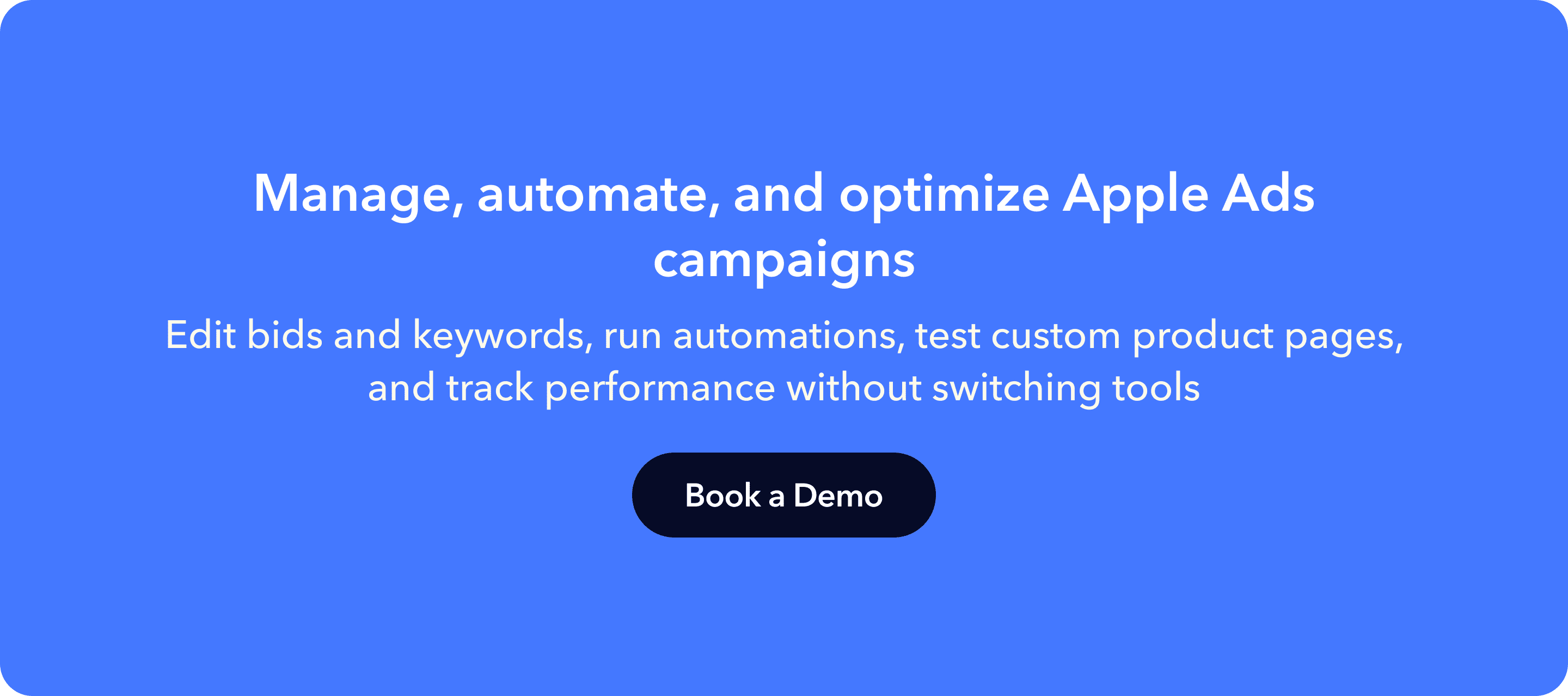 apple ads 2026 benchmark report banner