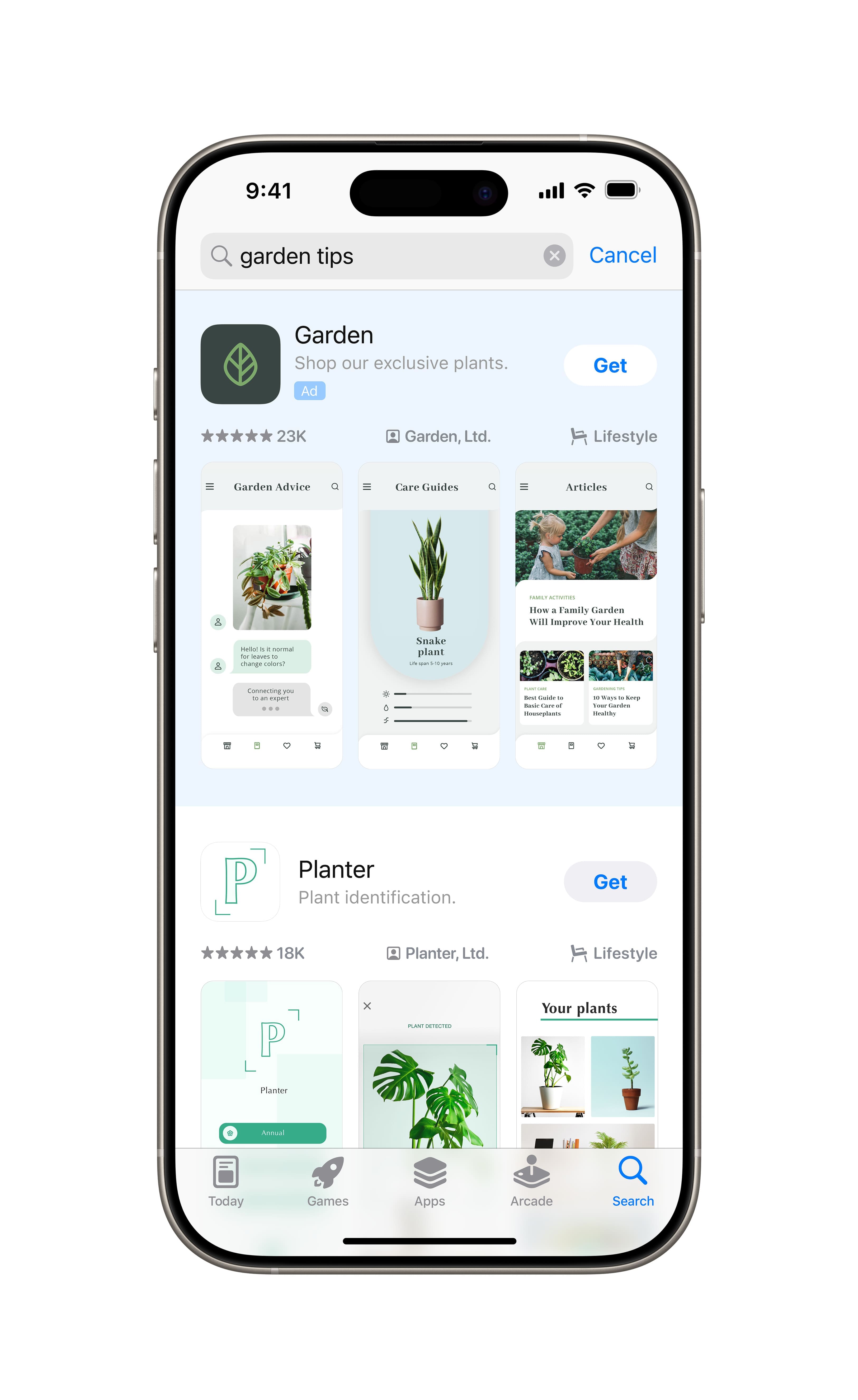 custom product pages results for garden tips keyword