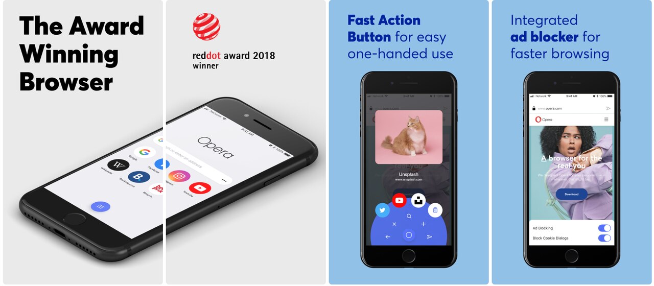 opera custom product pages